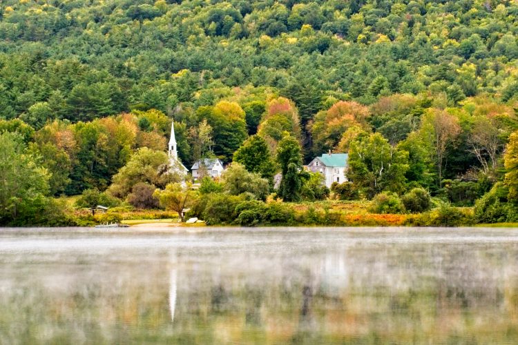 Little White Church in Eaton